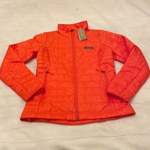 FIRM PRICE NWT Patagonia ORANGE “Paintbrush Red” Nanopuff Jacket Size XS